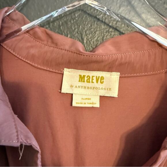 Anthropologie Mauve Midi Dress - Picture 8 of 11